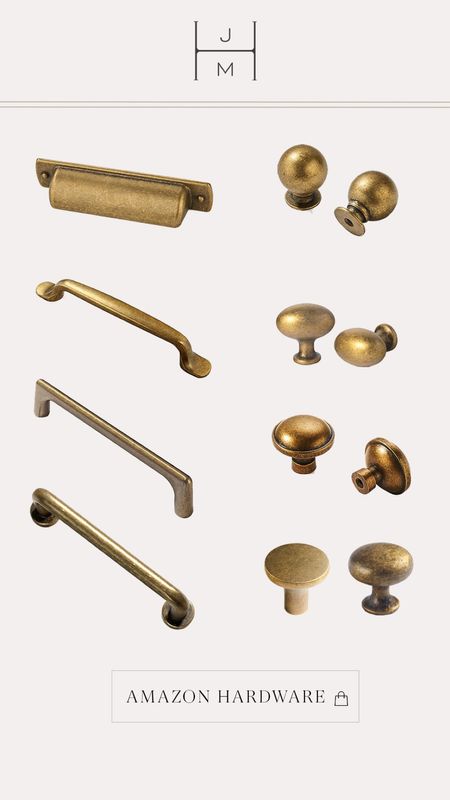Affordable/Cheap multi-pack aged and antique brass cabinet hardware finds from Amazon 

#LTKfindsunder50 #LTKfamily #LTKhome