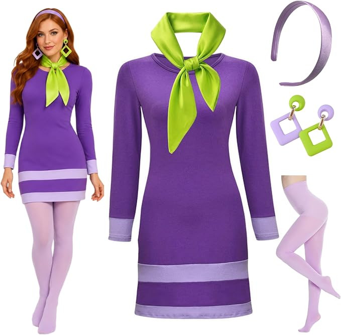 Adult Women's Halloween Cosplay Costume Set | Amazon (US)