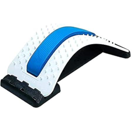 Back Stretcher, Moocoo Lower Back Pain Relief Device with Magnet, Multi-Level Back Massager, Lumbar  | Amazon (US)