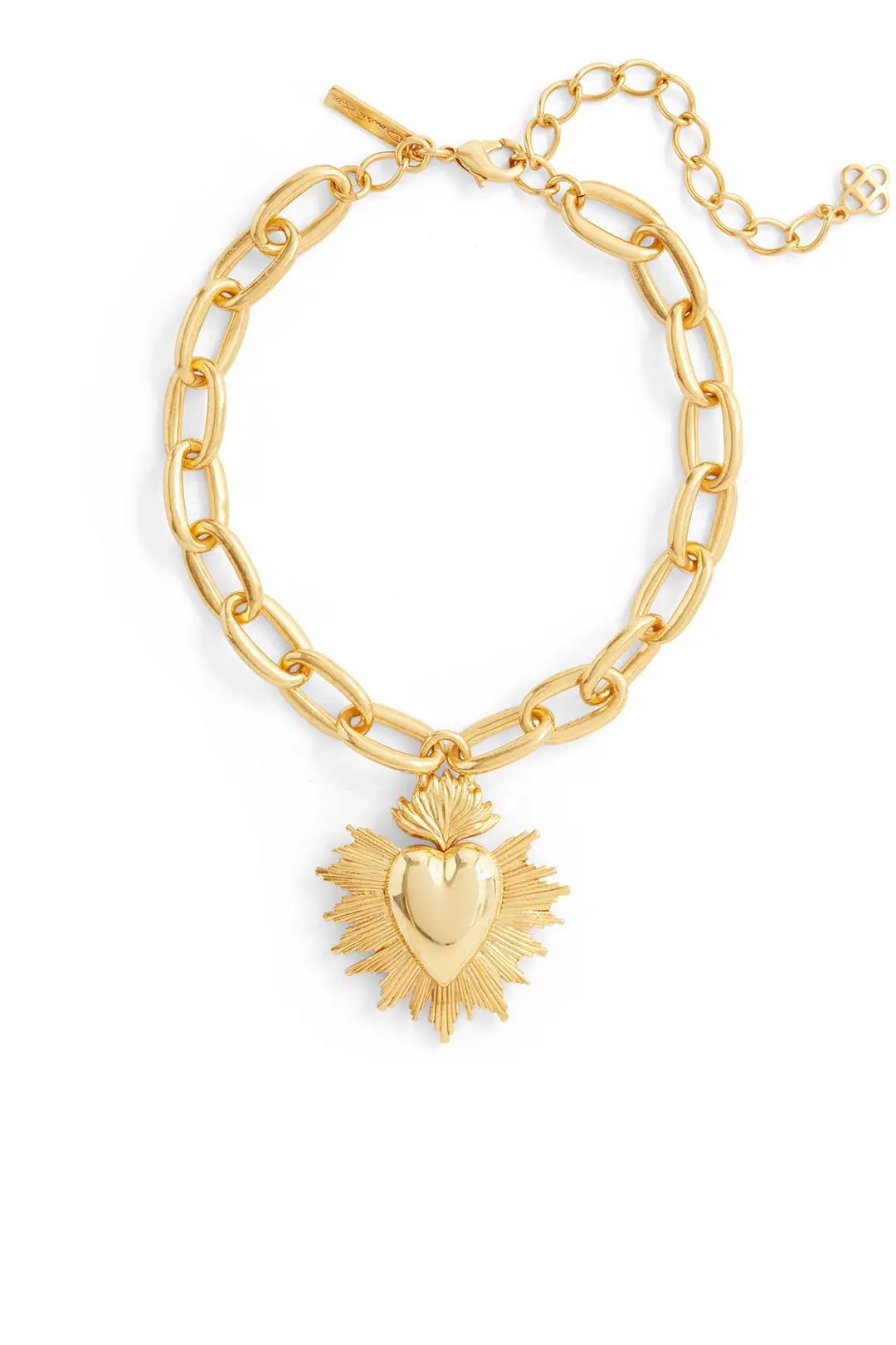 Sacred Heart Necklace | Rent The Runway