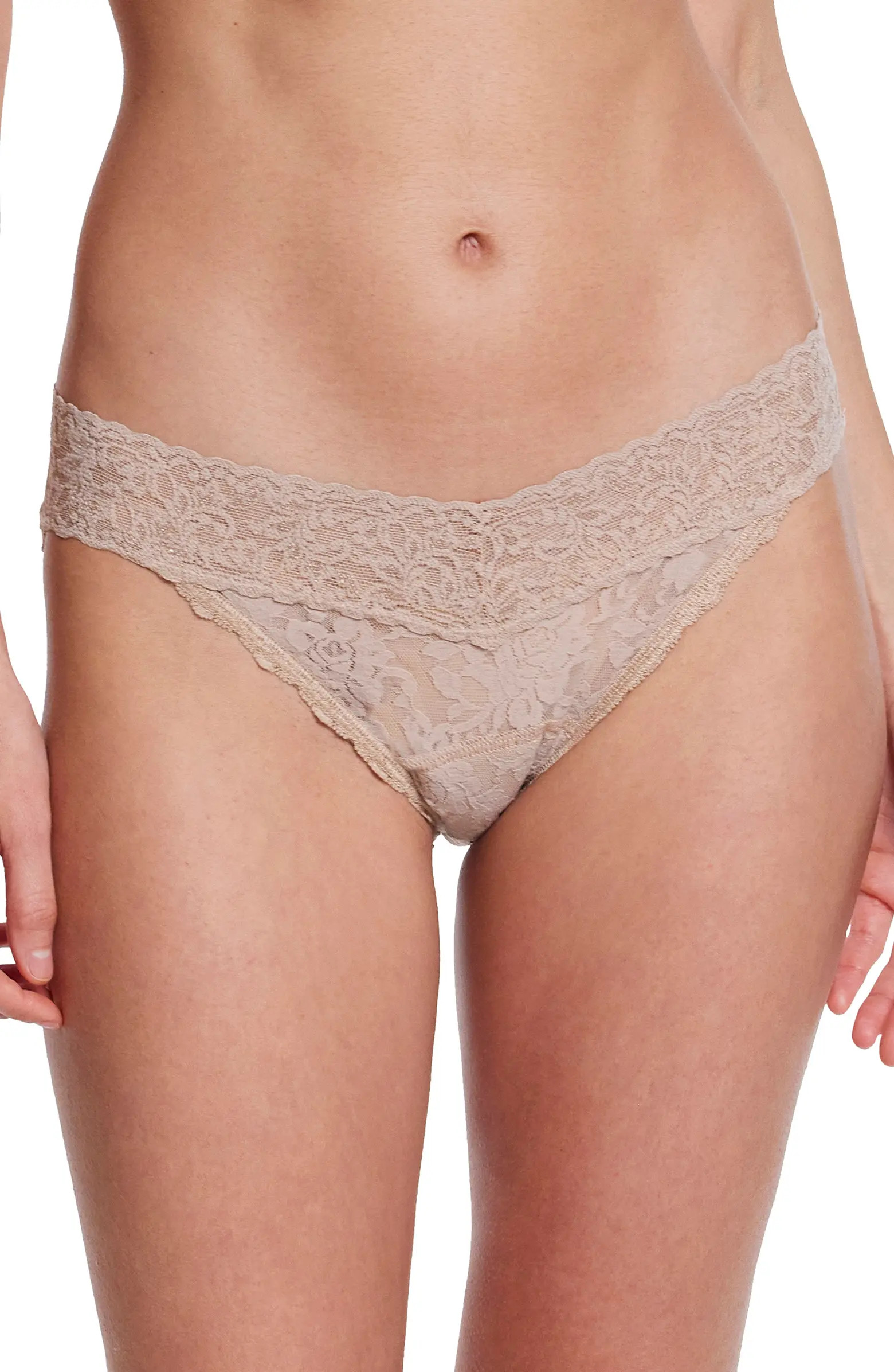 Hanky Panky x Saalt Signature Lace® Leakproof V-kini Bikini | Nordstrom | Nordstrom