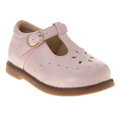 Josmo Unisex Boys Girls Walking Shoes Hard Sole T, Strap Mary Janes (Infant Toddler) Color Pink, Size 5½ | Target