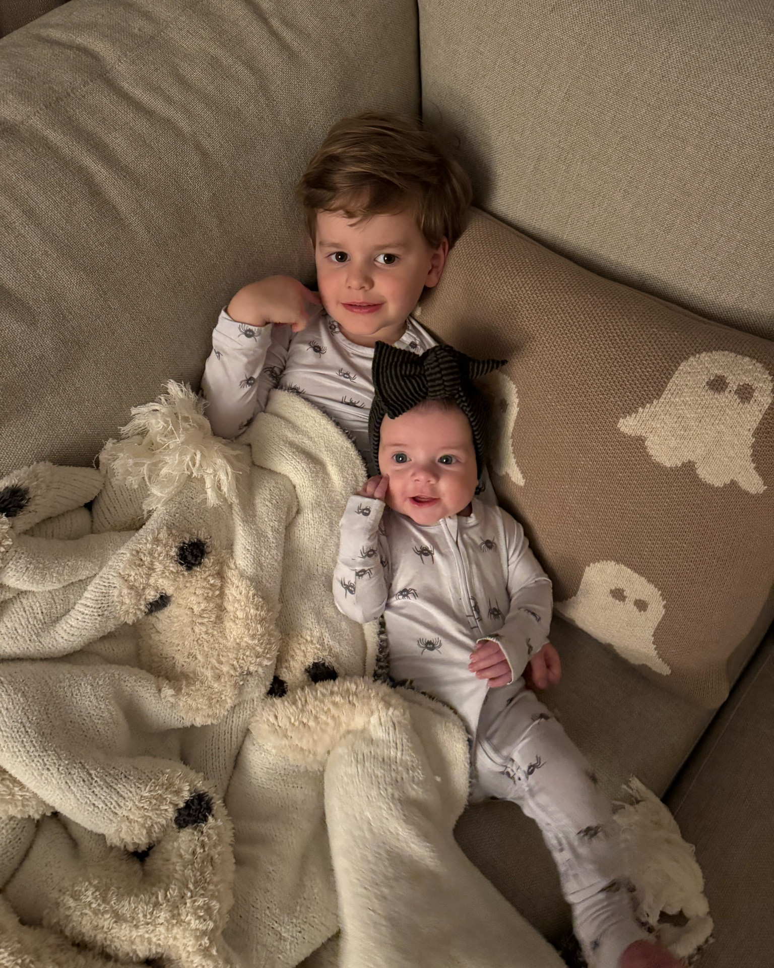 Cutie babies in their matching pajamas! 

Use code KAY20 for 20% off at Promise Baby Co!🕸️🕷️ 

#LTKKids #LTKHalloween #LTKBaby