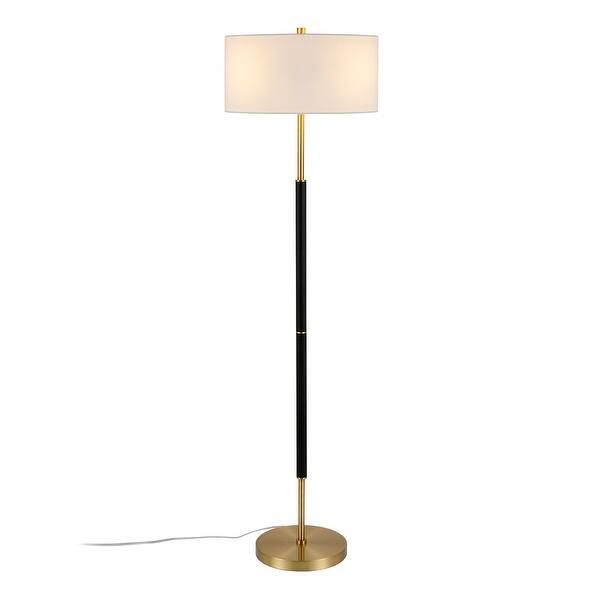 Silver Orchid Gotho Pedestal Contemporary Floor Lamp | Bed Bath & Beyond