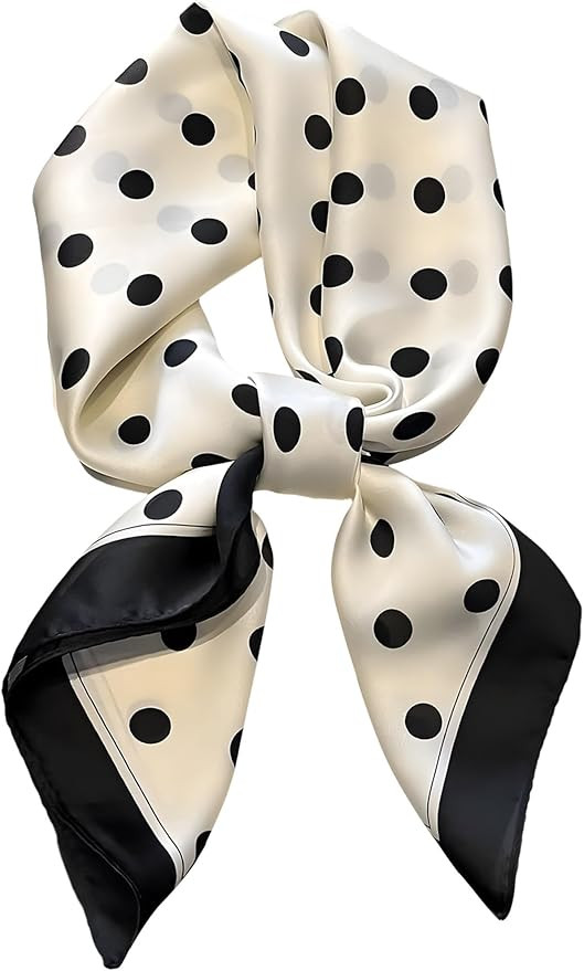 Dailyacc Hair Bandanas Scarf For Women Lightweight Fashion Neck Silk Satin Head Scarves For Sleep... | Amazon (US)