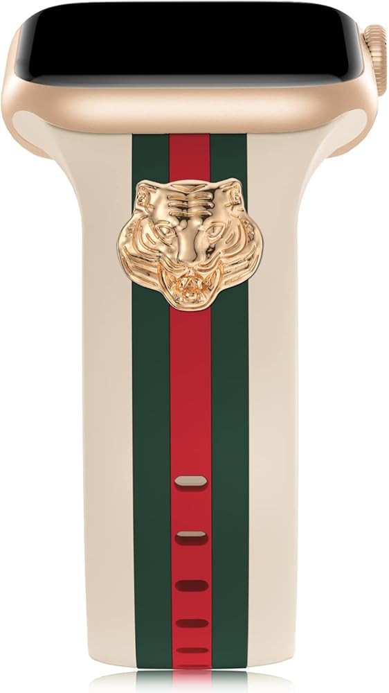 Designer Band with Charms Decor Compatible with Apple Watch Band 38mm 40mm 41mm 42mm 44mm 45mm 49mm  | Amazon (US)