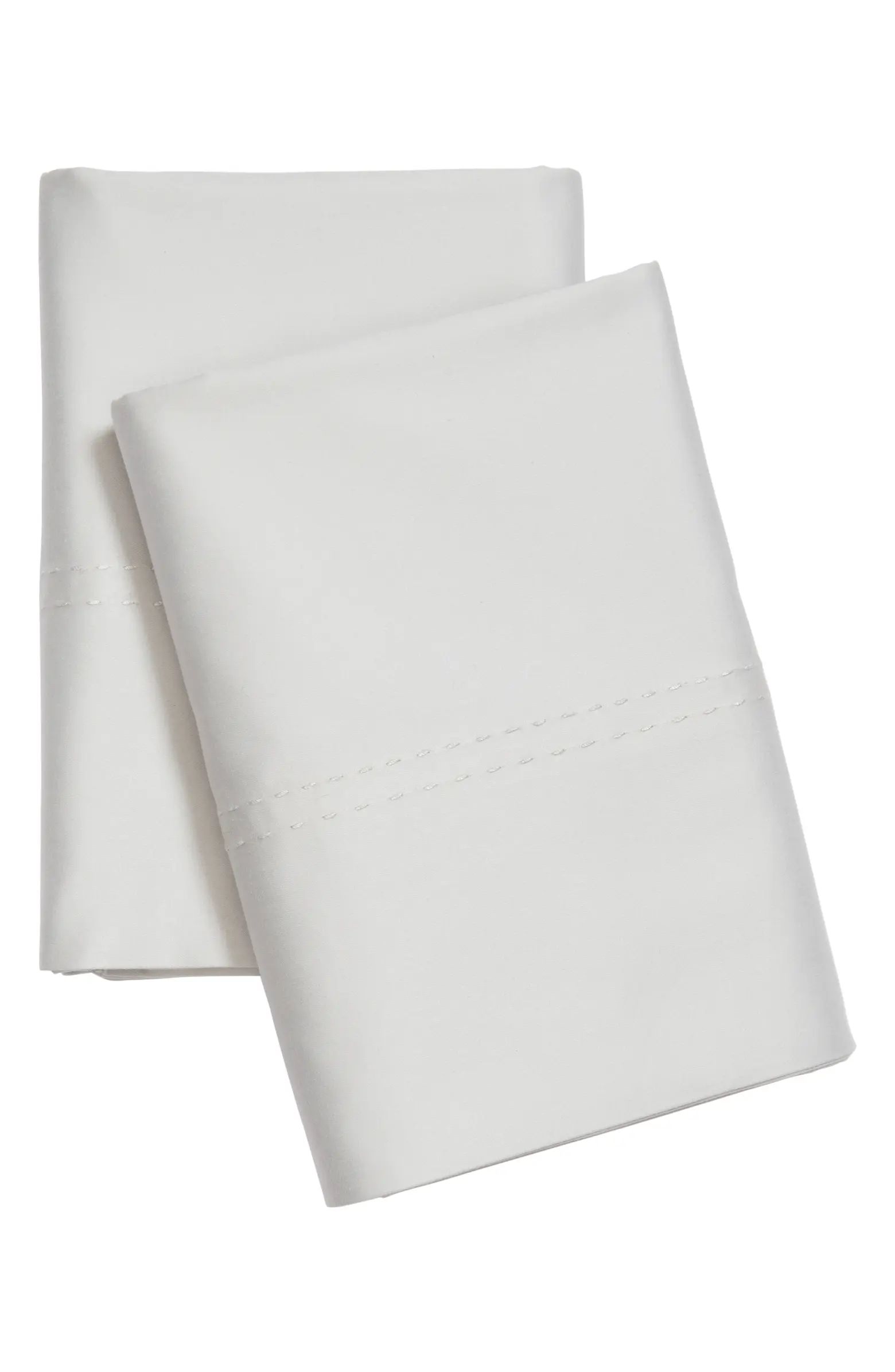 Set of 2 400 Thread Count Cotton Sateen Pillowcases | Nordstrom