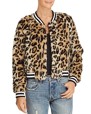 Jack by Bb Dakota Clever Girl Leopard Print Faux Fur Bomber Jacket | Bloomingdale's (US)