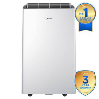 12,000 BTU DUO Smart Portable Inverter AC Cools up to 550 Sq. Ft. w/ Heater, Remote, Sleep Mode, ... | The Home Depot