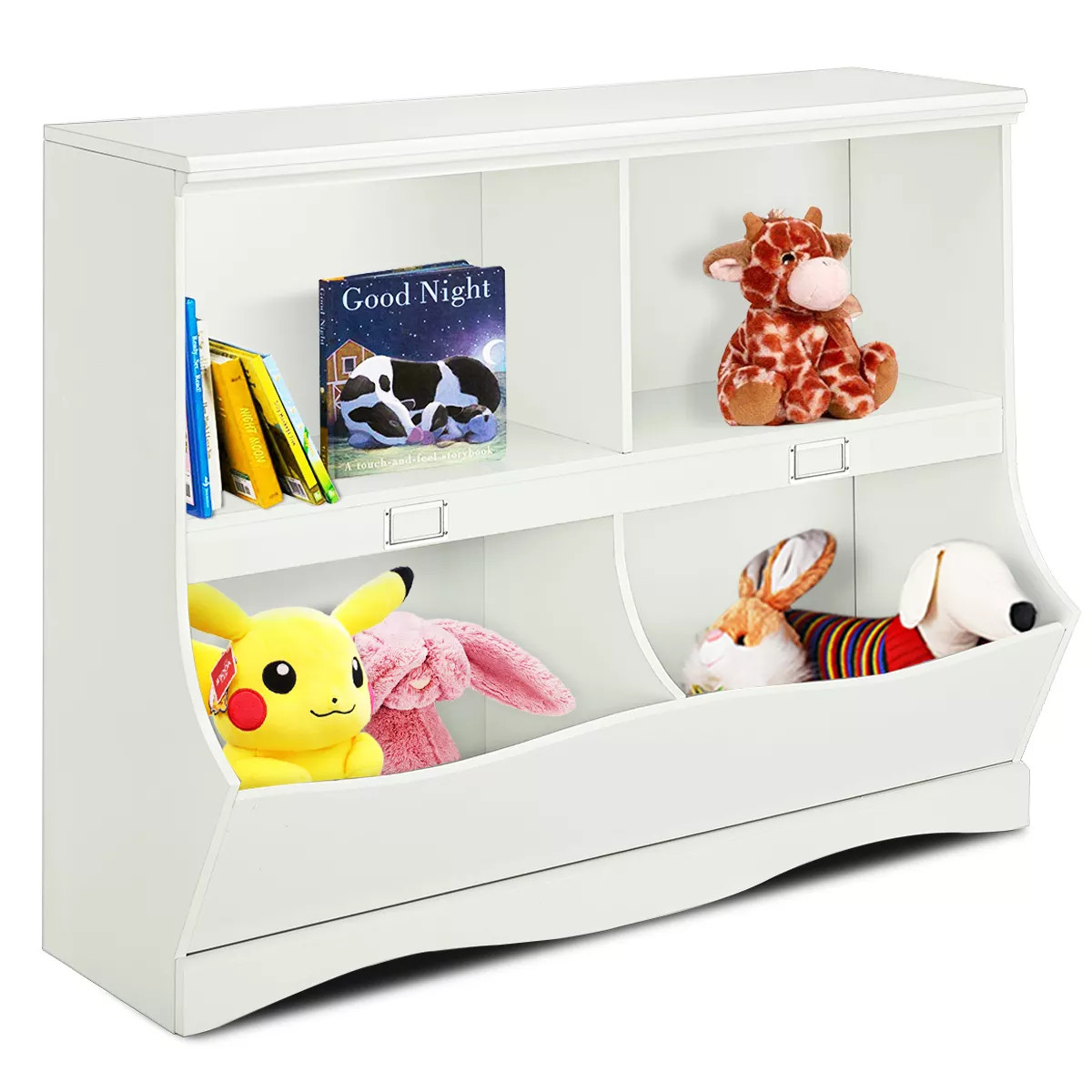 Costway Kids Storage Unit Bookshelf Bookcase Toy Organizer Bookshelf Bookcase | Target