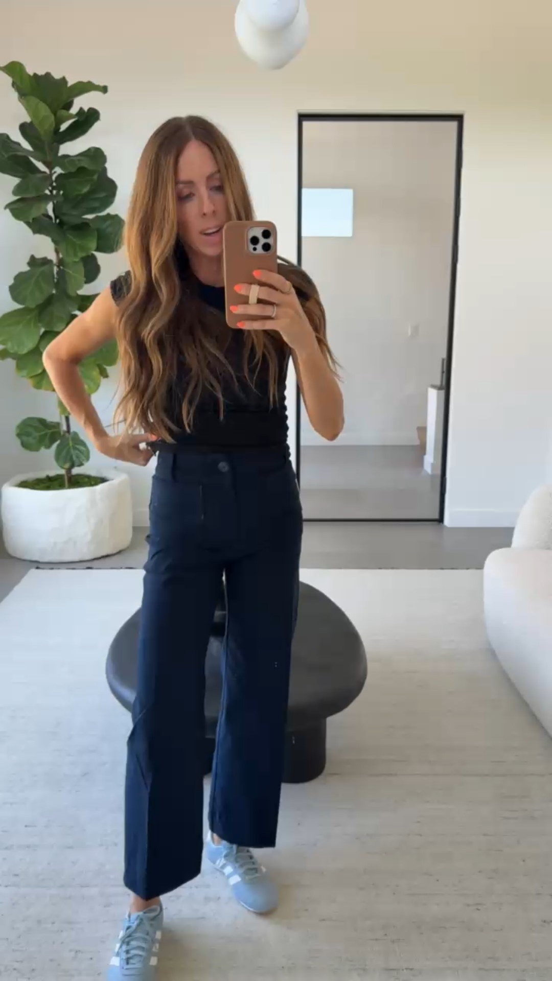 These jeans are my absolute favorite- I have them in multiple colors! Love that they can be styled so many ways.