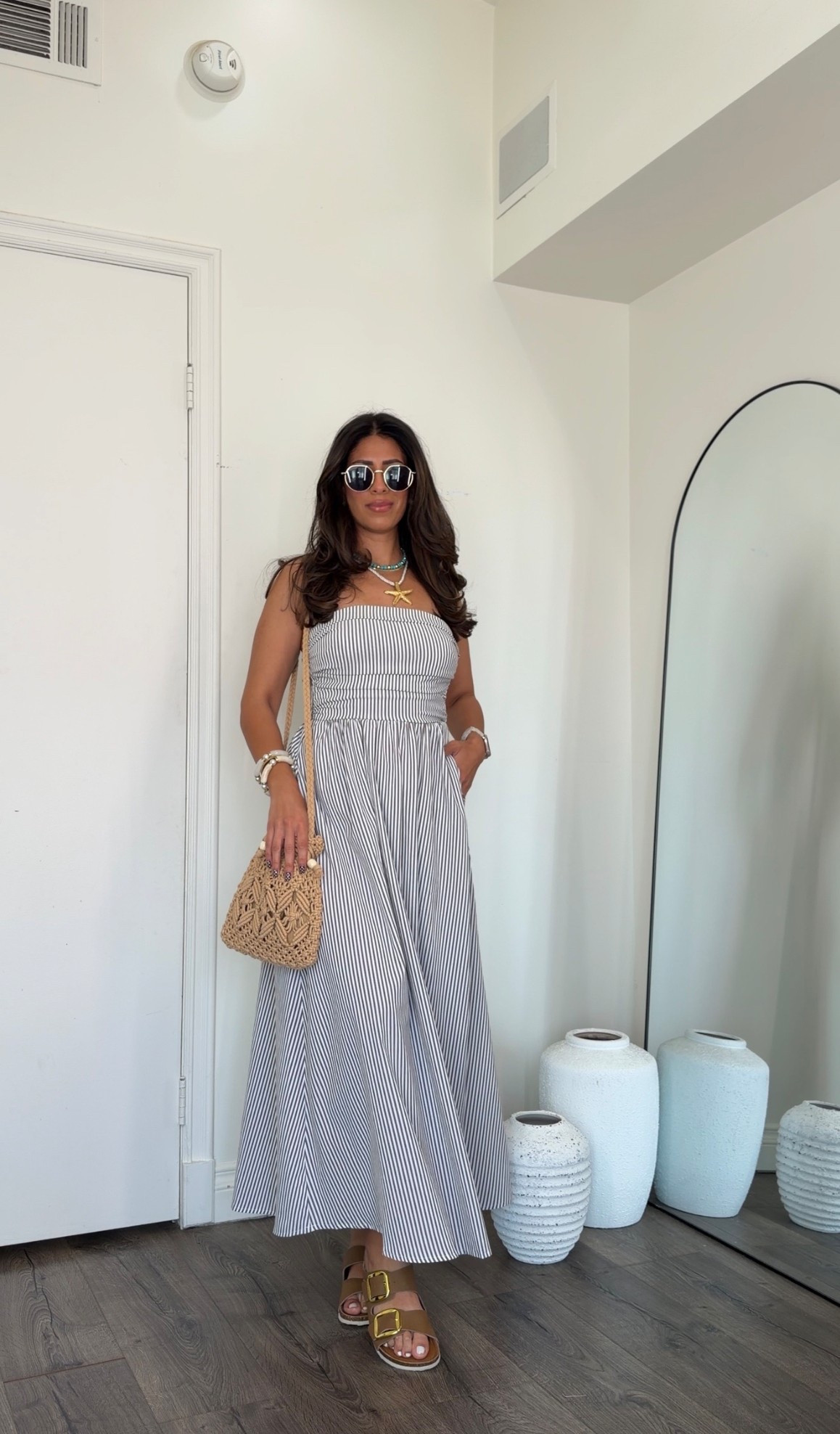 Striped spring dress - so stunning! Size small. 

#LTKMidsize #LTKSeasonal #LTKootd