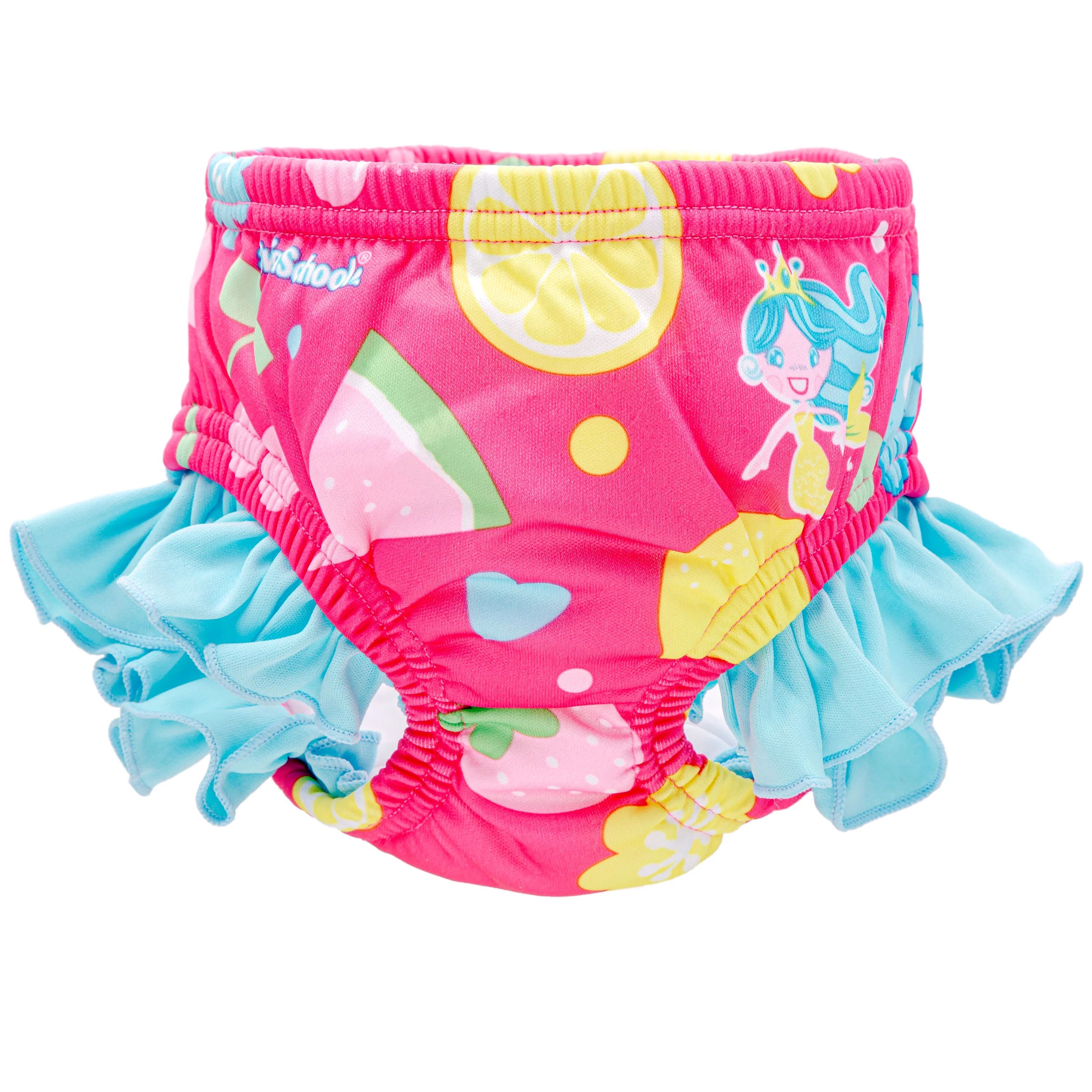 Swim School Reusable Polyester Swim Diaper Pink Mermaid, Ages 12 Months and up (18-22 lbs.) - Wal... | Walmart (US)