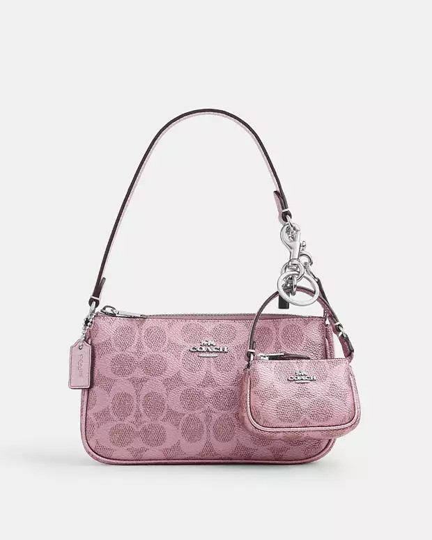 Boxed Nolita 19 And Nolita Bag Charm Set In Signature Canvas$227.50(30% off)Comparable Value$325C... | Coach Outlet US