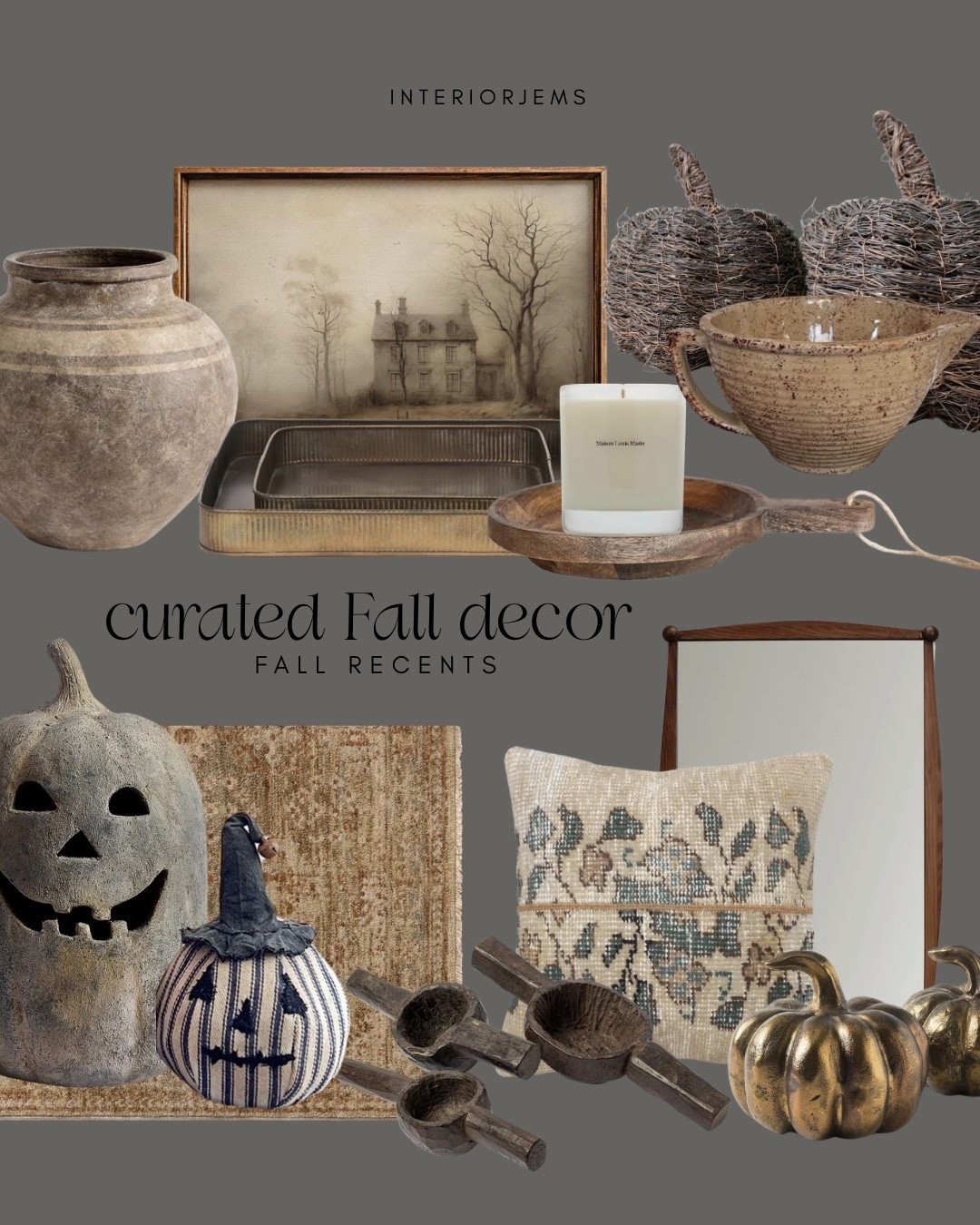 Nope, all decor, curated handpicked, gold and Halloween decor Etsy pottery, barn, fall art, grow pillow, vase, glazed pottery, pumpkins, decorative mirror

#LTKSaleAlert #LTKHome