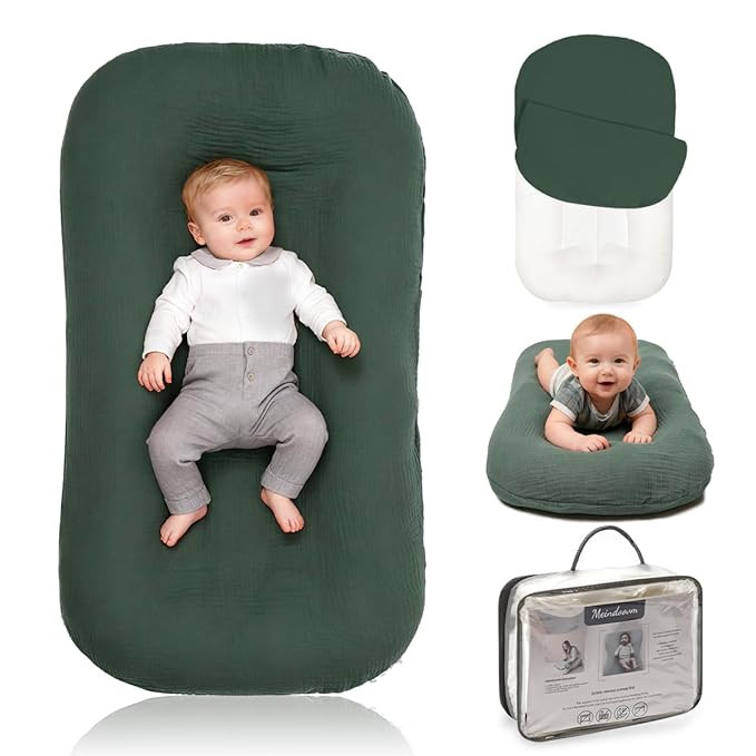 Meindoovm Baby Lounger - Snuggle Cozy Me Infant Lounger for Newborns | Breathable & Soft, Portabl... | Amazon (US)