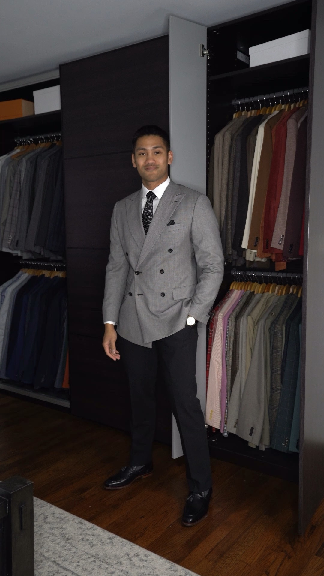 Grey & Black

if you have a big meeting and want to make an impression, elevate this simple color combo with a double breasted suit jacket! 

#LTKmens #LTKGiftGuide #LTKHoliday
