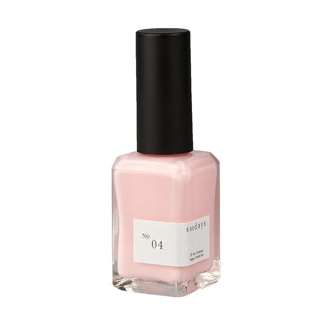 Sundays Non-Toxic Nail Polish, Glossy Shine Finish. No.04: Soft Baby Pink, Vegan & Cruelty-Free, ... | Amazon (US)
