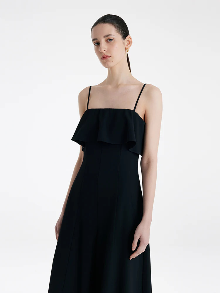 Women Spaghetti Strap Jumpsuits With Detachable Bra Pads | GOELIA