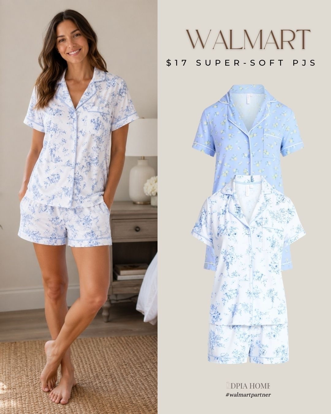 I own & love this buttery-soft sleepwear from Walmart — sets just under $17. #ai
#cozy #pajamas #apparel #style

#LTKootd #LTKSaleAlert #LTKselfcare