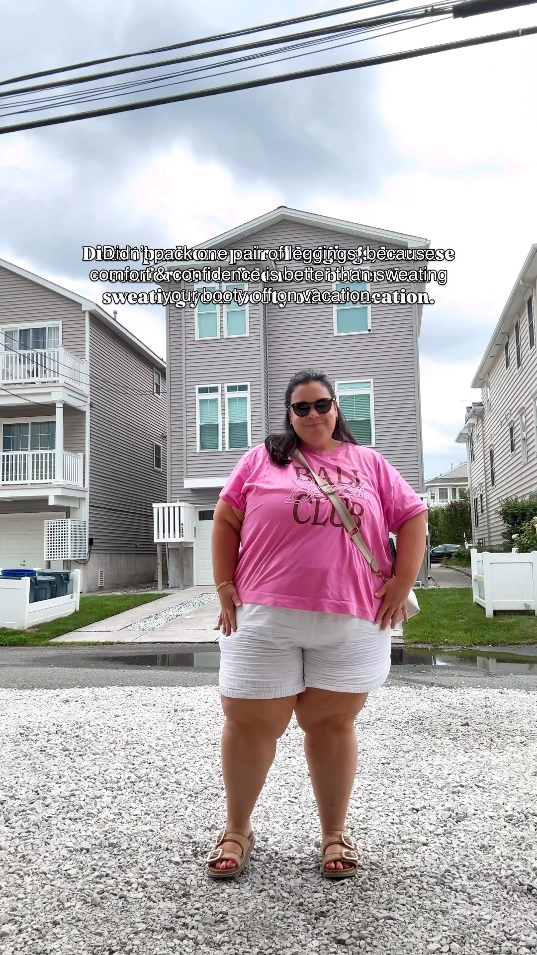 Wear the shorts 👏🏻 I used to pack so many leggings for vacation and sweat my butt off, not anymore. Shorts, skirts, and dresses all day long! 
Linked my fave shorts and vacation tops 
I’m a 3x in bottoms and 2x in tops

#LTKPlusSize #LTKSeasonal #LTKTravel