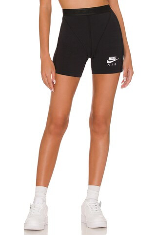 Nike Air Rib Short in Black from Revolve.com | Revolve Clothing (Global)