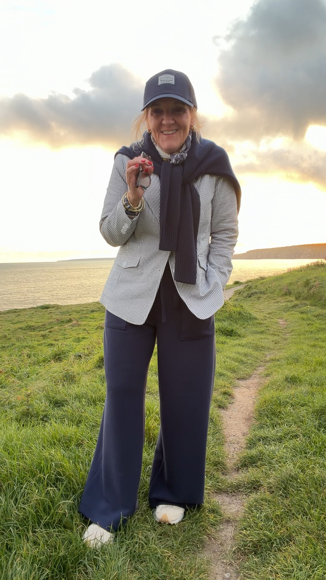 Busy travel day London to Cornwall 
Seersucker blazer 10 petite 
Cashmere relaxed fit medium 
French rib spanx size medium petite

#LTKTravel #LTKOver40 #LTKPetite