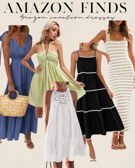 Amazon vacation dresses 

#LTKfindsunder50 #LTKfindsunder100 #LTKSeasonal