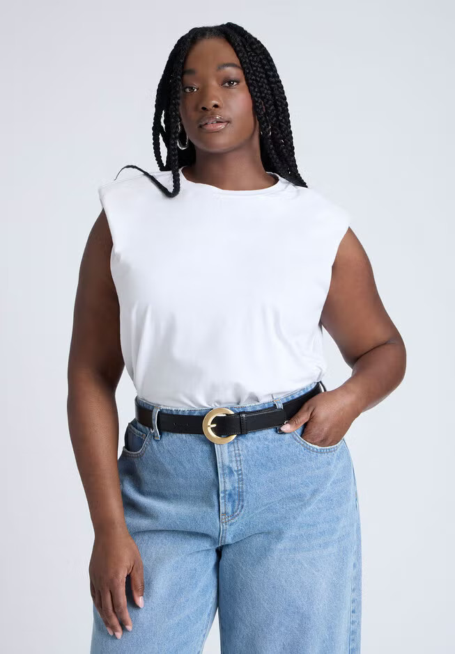 Circle Buckle Belt | Eloquii