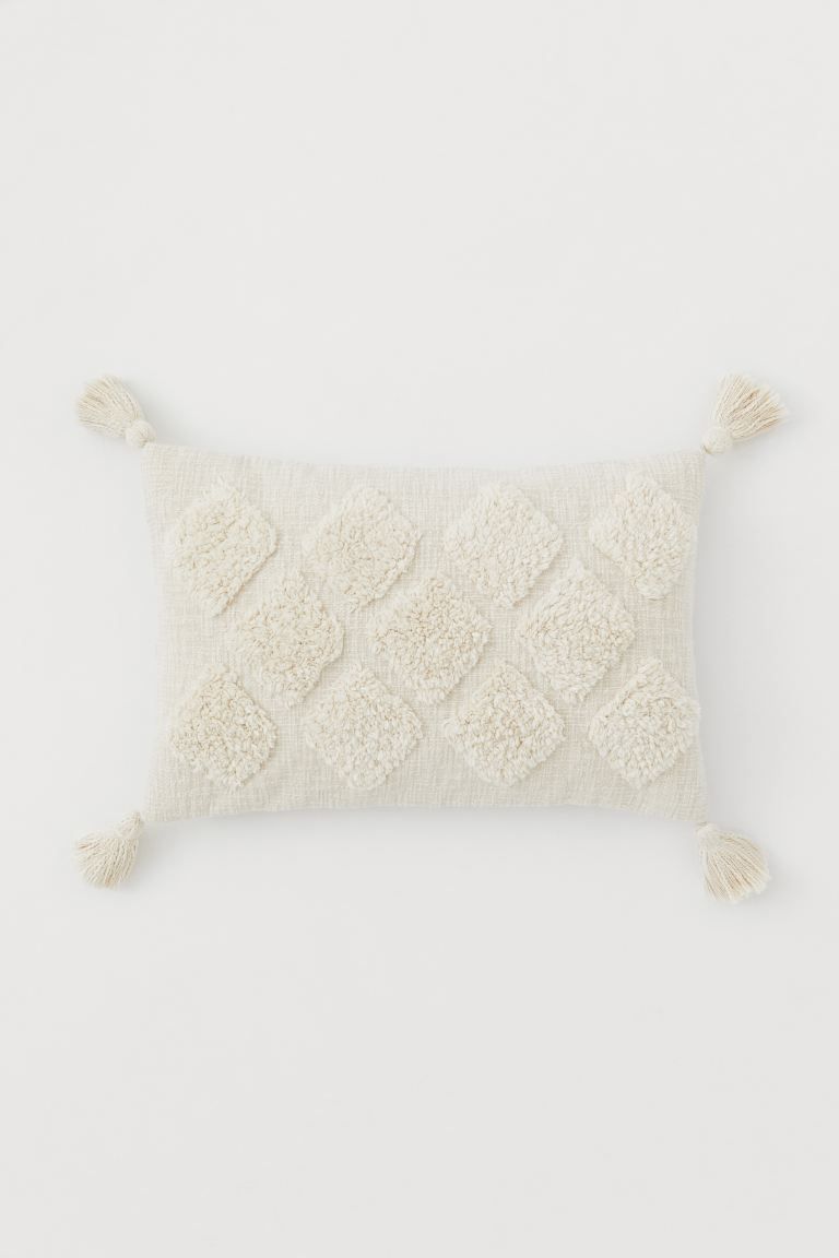 Tasseled Cushion Cover | H&M (US)
