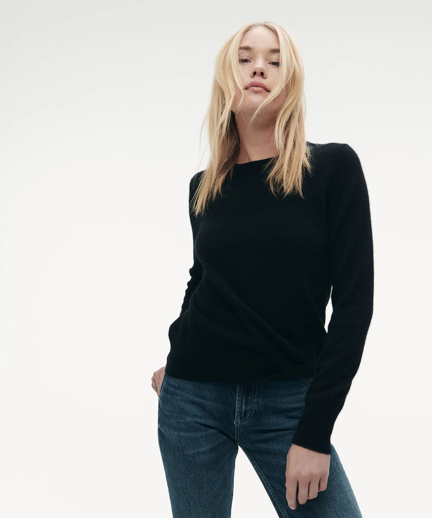 The Essential $75 Cashmere Sweater Womens | NAADAM