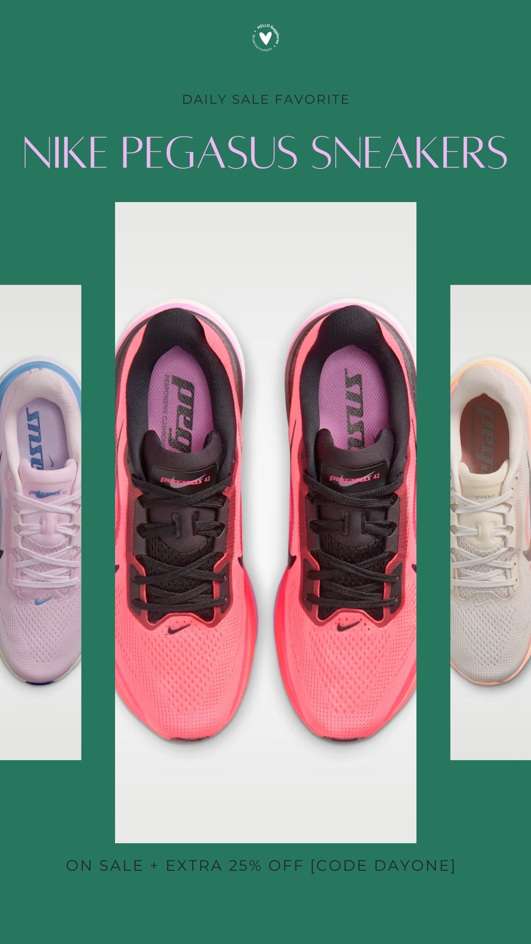 One of my favorite sneakers is on sale and you can save an extra 25% with code DAYONE! 👟 Whether you're walking, working out, or running errands, these are such a great grab while they're discounted.

#LTKootd #LTKSaleAlert #LTKActive