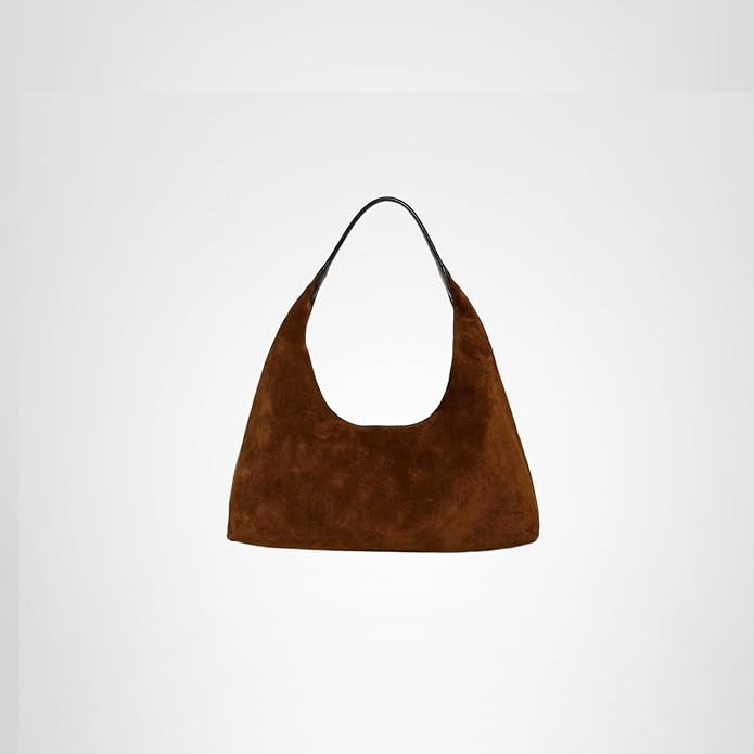 Madewell Women's The Mylie Shoulder Bag in Italian Suede | Amazon (US)