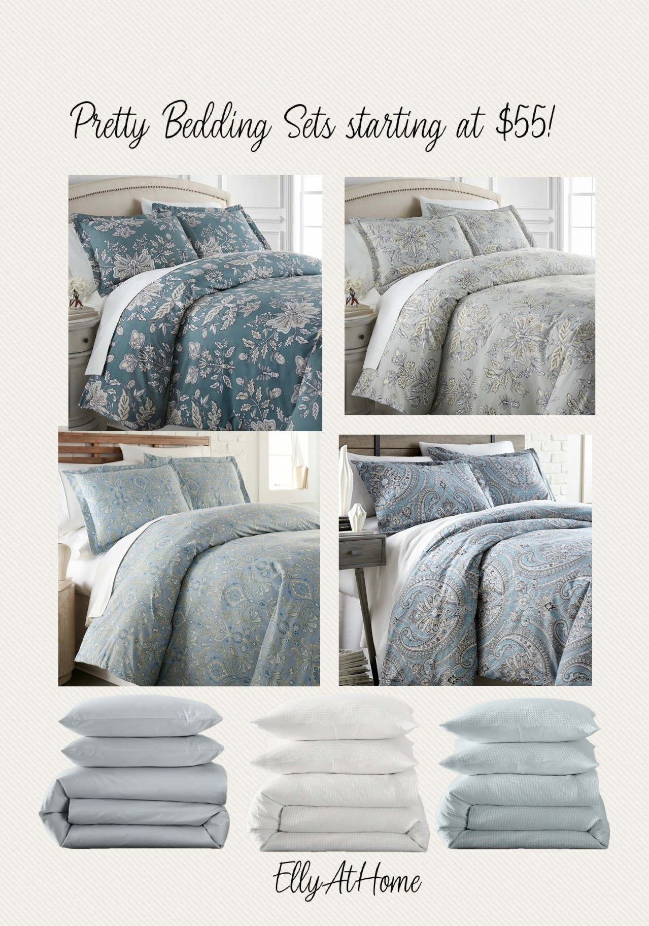 Pretty bedding, comforter sets in beautiful spring colors, patterns and solids on sale at Wayfair starting at $55! Shop more bedding, bed frames, sheets. Free shipping.

#LTKHome #LTKdayinmylife #LTKSaleAlert