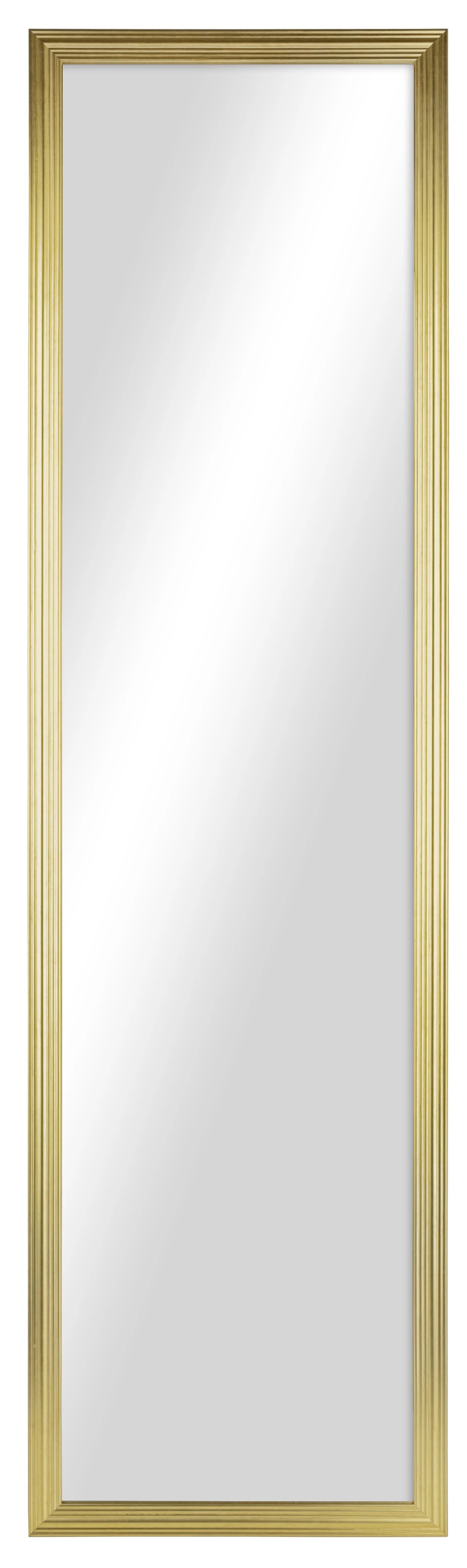 Mainstays 13x49 Full-Length Rectangular Gold Mirror | Walmart (US)