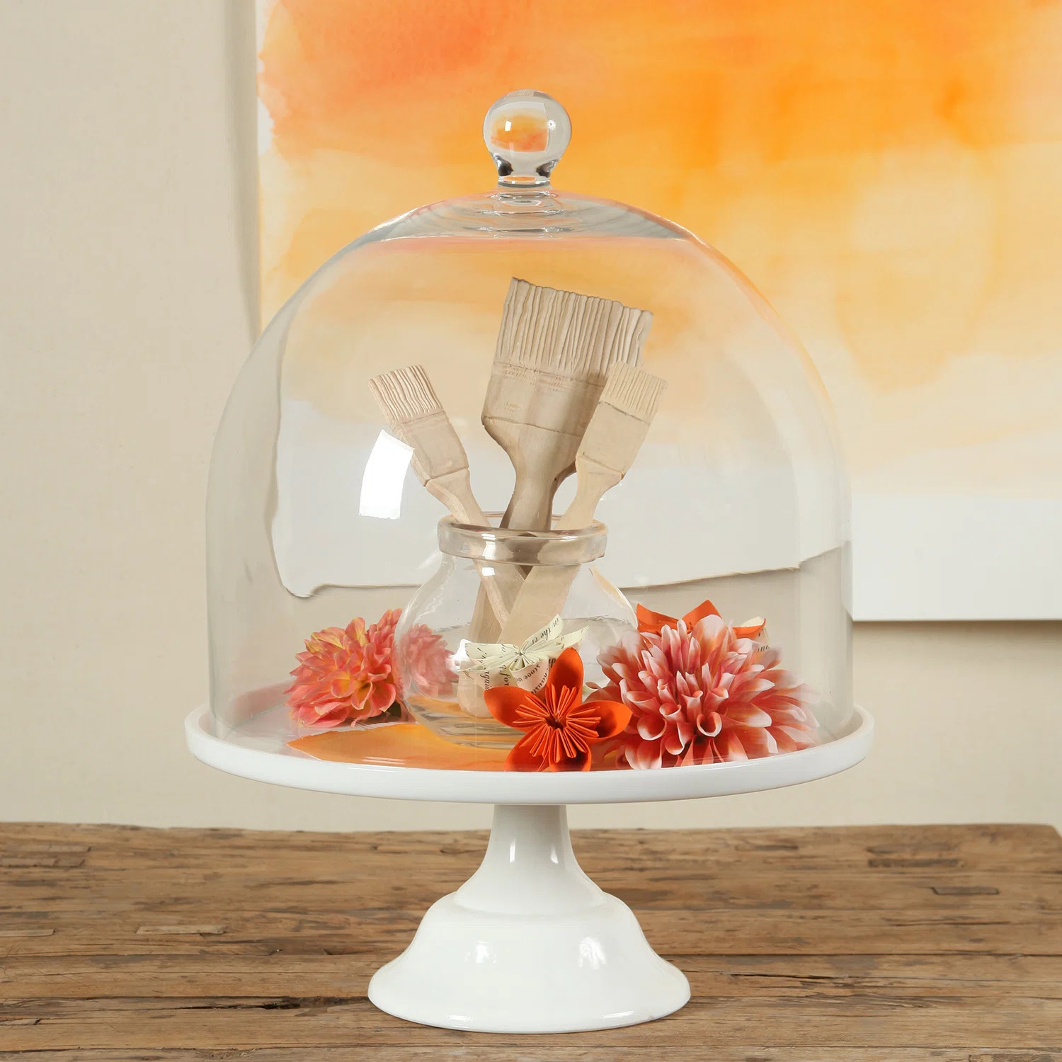 Lark Manor Baines Glass Dome & Reviews | Wayfair | Wayfair North America