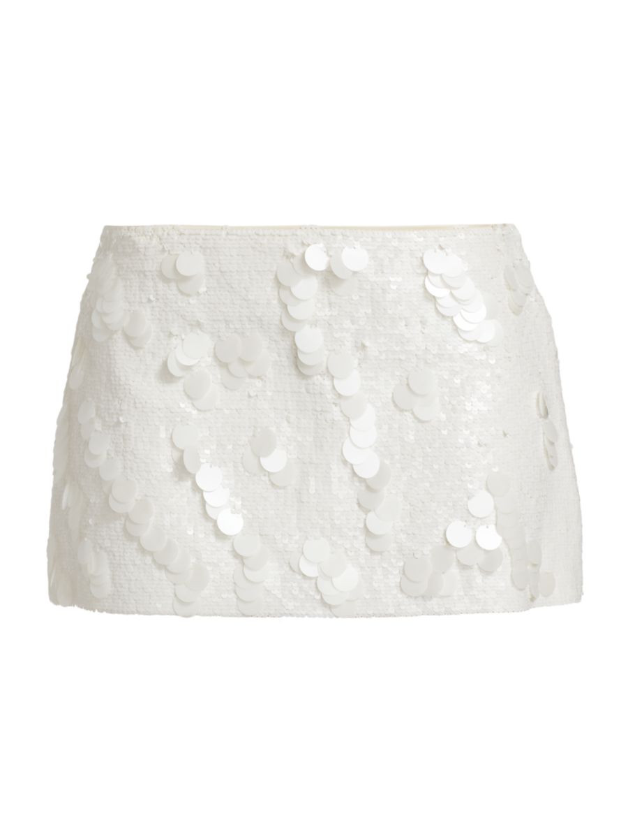 Sequined Miniskirt | Saks Fifth Avenue