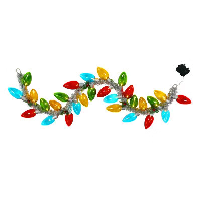 70 in. Retro C9 Bulb Garland - Multi-color | Target