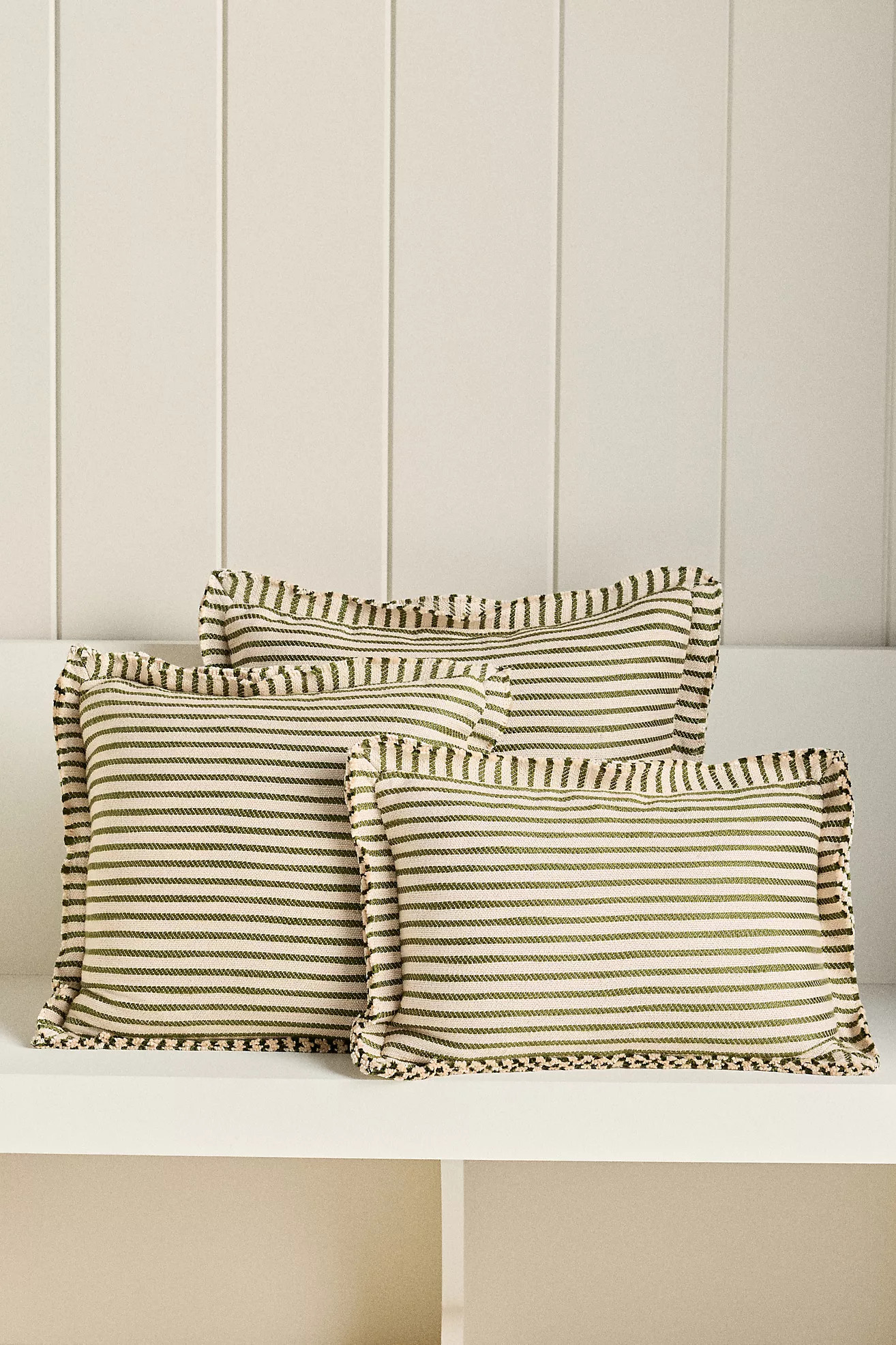 Luxe Linen Blend Pillow | Anthropologie (US)