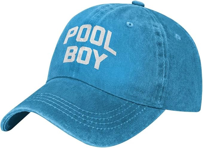 Pool-Boy Baseball Cap Adjustable Men Hip Hop Hat Girl Baseball Football Sport Cap Unisex Dad Hat | Amazon (US)