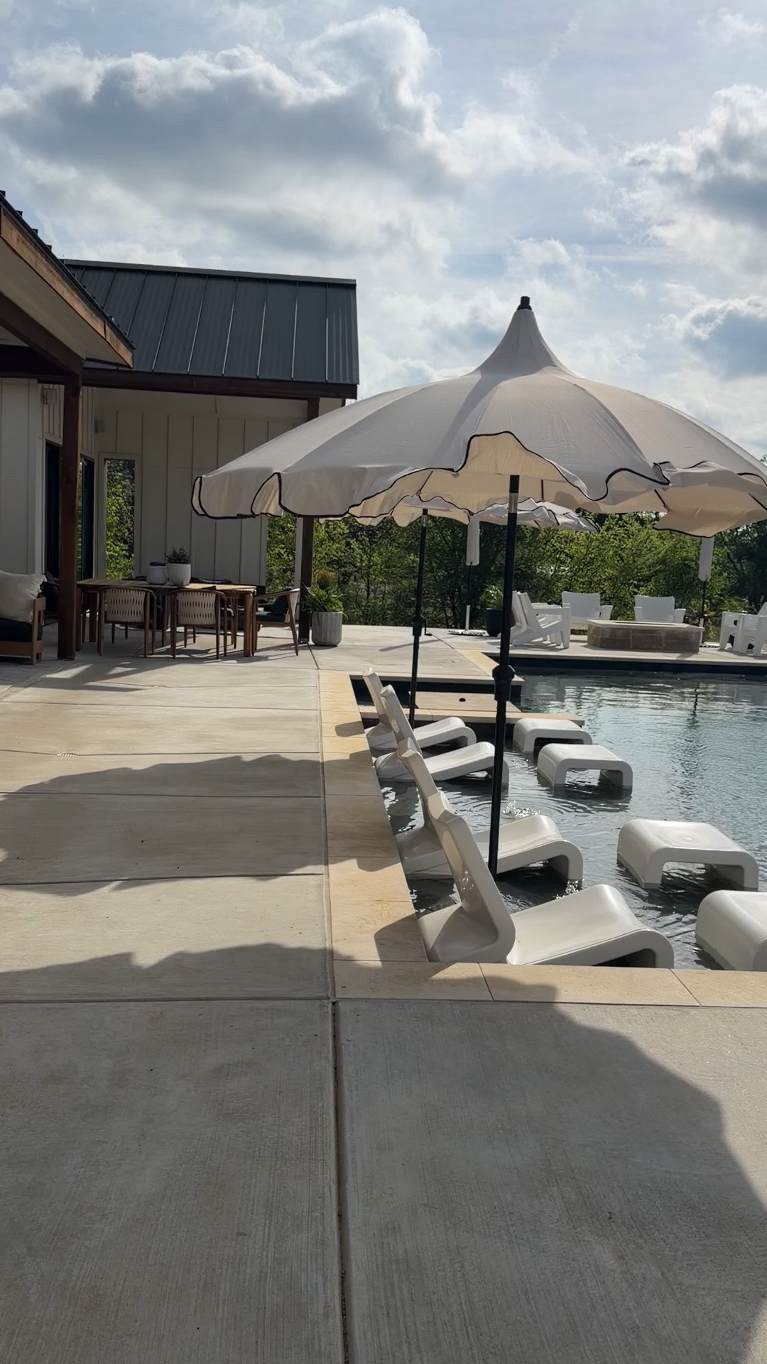 These Walmart umbrellas might be one of my favorite outdoor finds this season. They give that elevated, resort-style look around our pool without the designer price tag. The scalloped edge + neutral tone instantly softened the whole space and made it feel like a summer getaway… but they’re actually super affordable.

If you’re updating your patio for summer, these are such an easy swap that makes a big impact.

Walmart outdoor umbrella, patio umbrella, affordable outdoor decor, backyard pool ideas, summer patio styling, neutral outdoor furniture, resort style backyard, poolside decor, outdoor living space, budget friendly patio, backyard makeover, outdoor entertaining essentials, patio refresh, large patio umbrella


#LTKSaleAlert #LTKHome #LTKdayinmylife