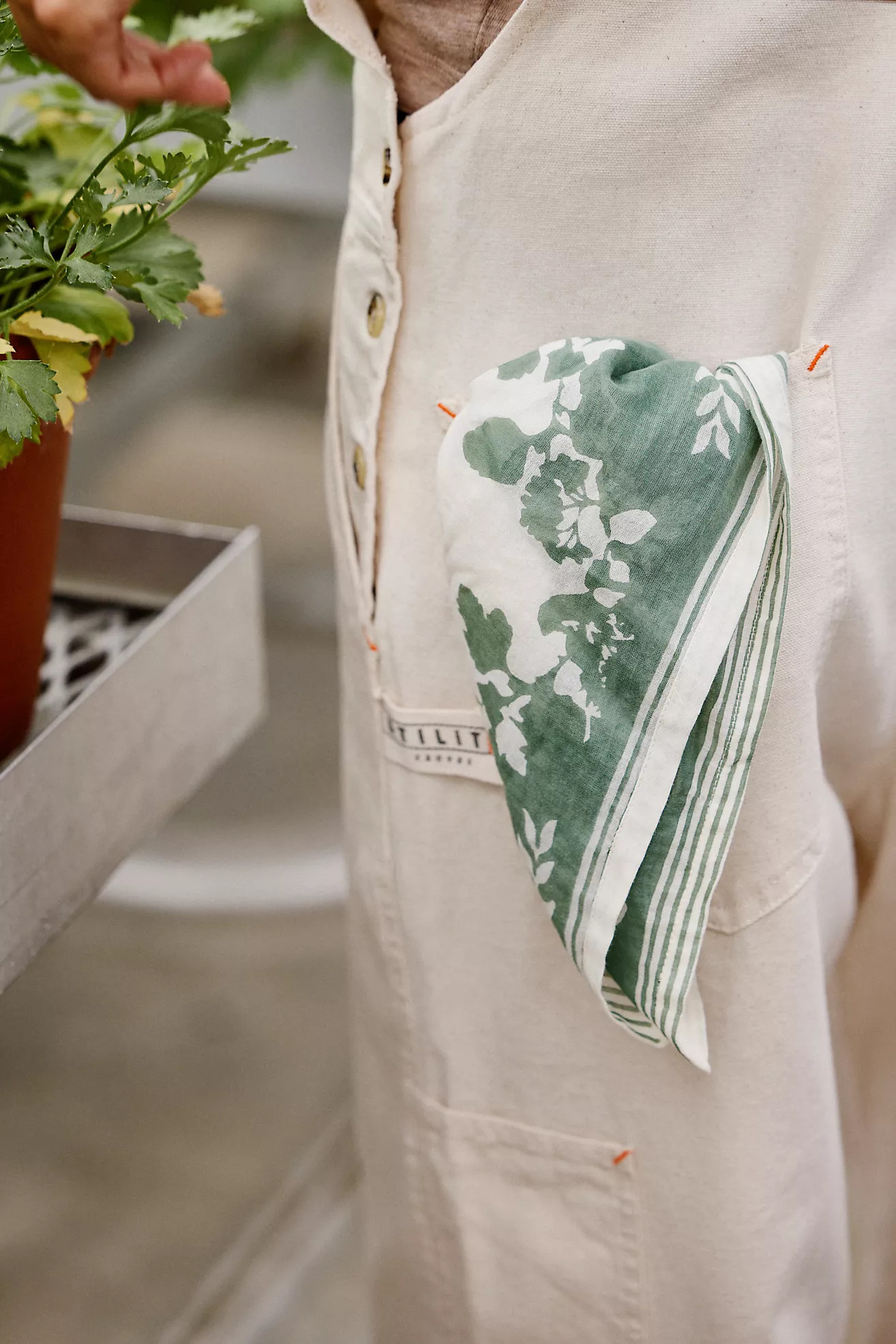 Terrain Cotton Bandana | Anthropologie (US)