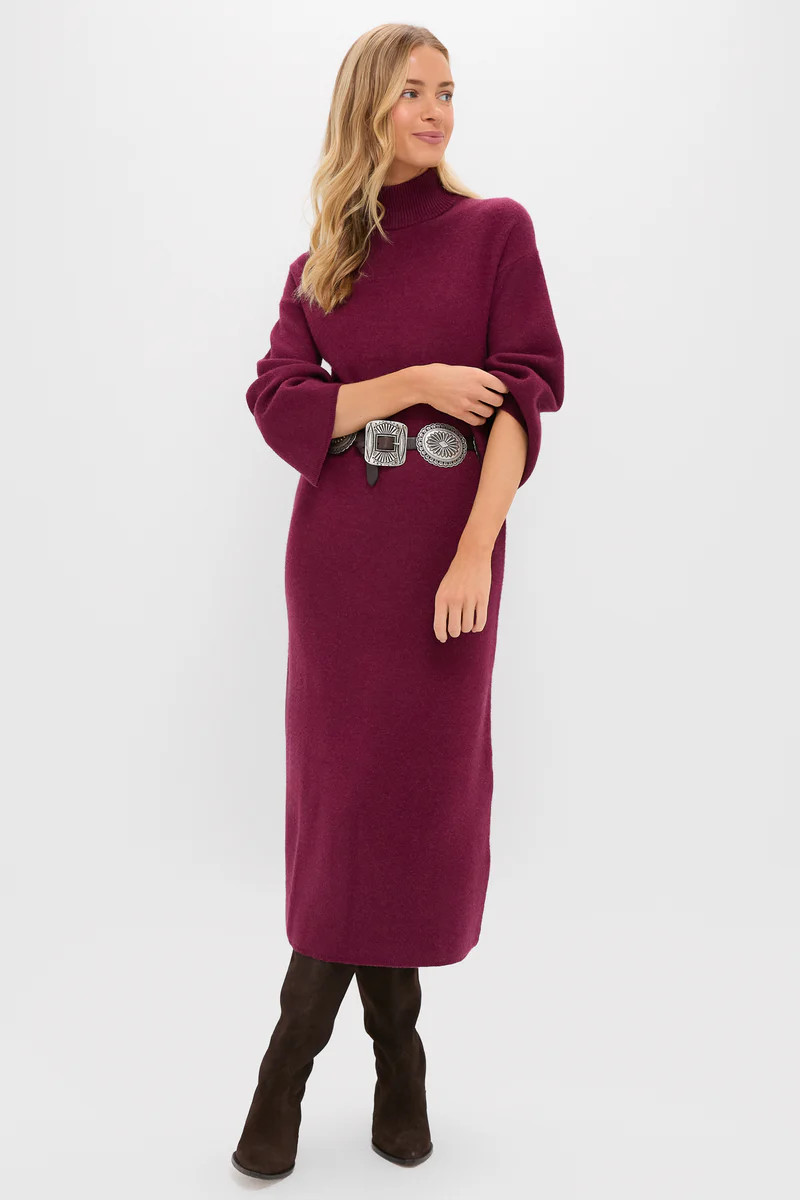 Cranberry Vivianne Midi Dress | Tuckernuck (US)
