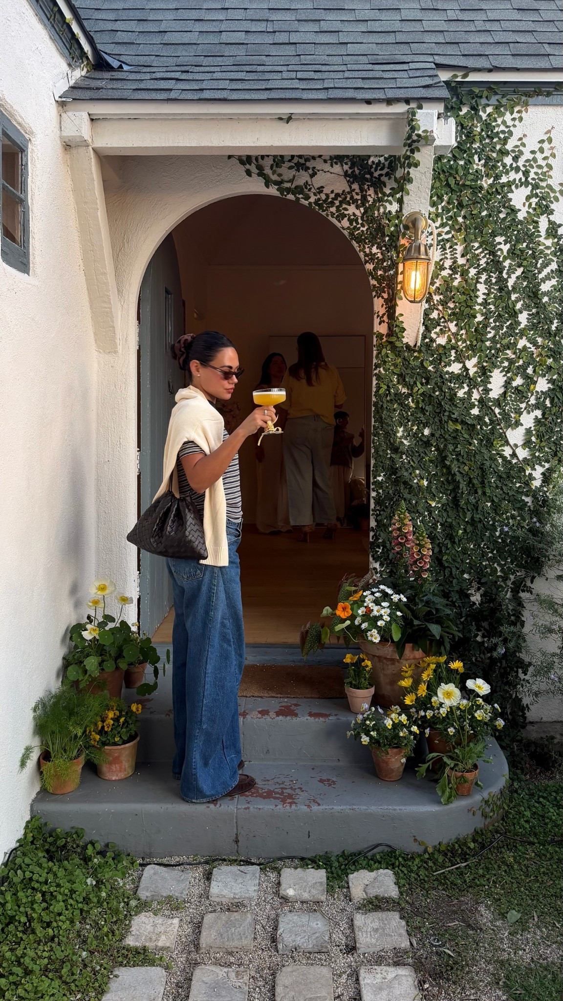 casual chic ootd | buttercream knit + stripe tee + brown loafers #ootd

#LTKSeasonal #LTKootd #LTKdayinmylife