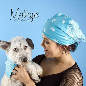 22 Inch Cotton Paisley Bandana | Amazon (US)