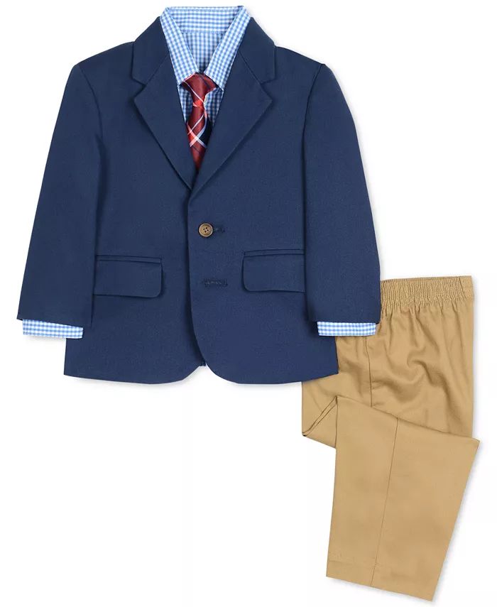Nautica Baby Boys 4-Pc. Jacket, Shirt, Pants & Necktie Set & Reviews - Suits & Dress Shirts - Kid... | Macys (US)