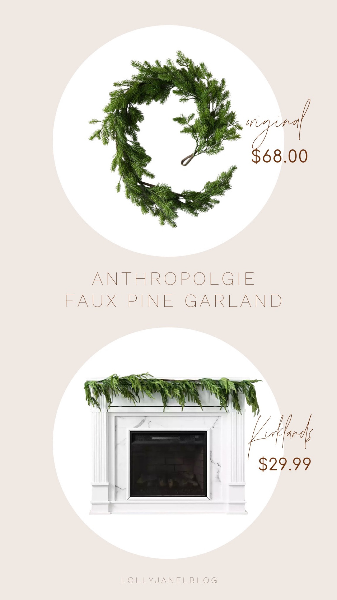 Best Anthro dupe—same garland, 1/2 the price! 🌲

#LTKsalealert | #LTKdupe | Kirklands finds | Kirklands Christmas | Anthro finds | Anthro Christmas | Christmas dupe | garland dupe | pine garland | Christmas decor | Christmas 2022 | Christmas finds | Christmas decorations | Christmas mantel | lollyjaneblog | Lolly Jane


#LTKSeasonal #LTKHoliday #LTKhome