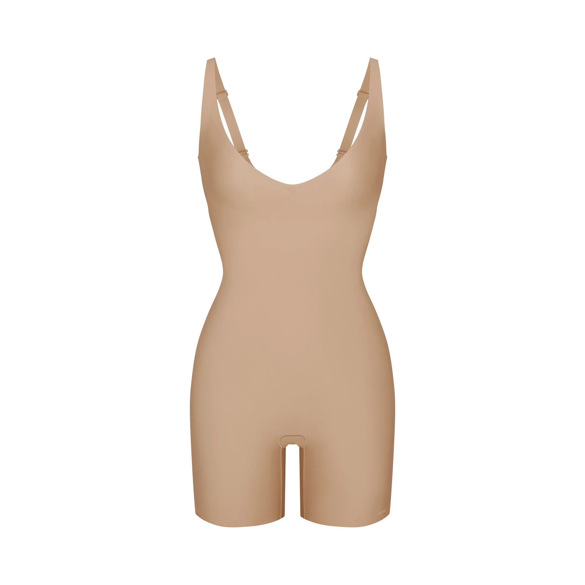 CORE SCULPT PLUNGE MID THIGH BODYSUIT | SKIMS (US)