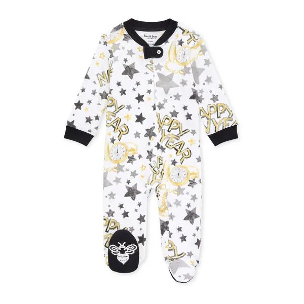 Happy New Year! Organic Cotton Pajamas - Newborn | Burts Bees Baby