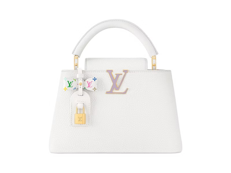 Louis Vuitton x Takashi Murakami Capucines BB White | StockX